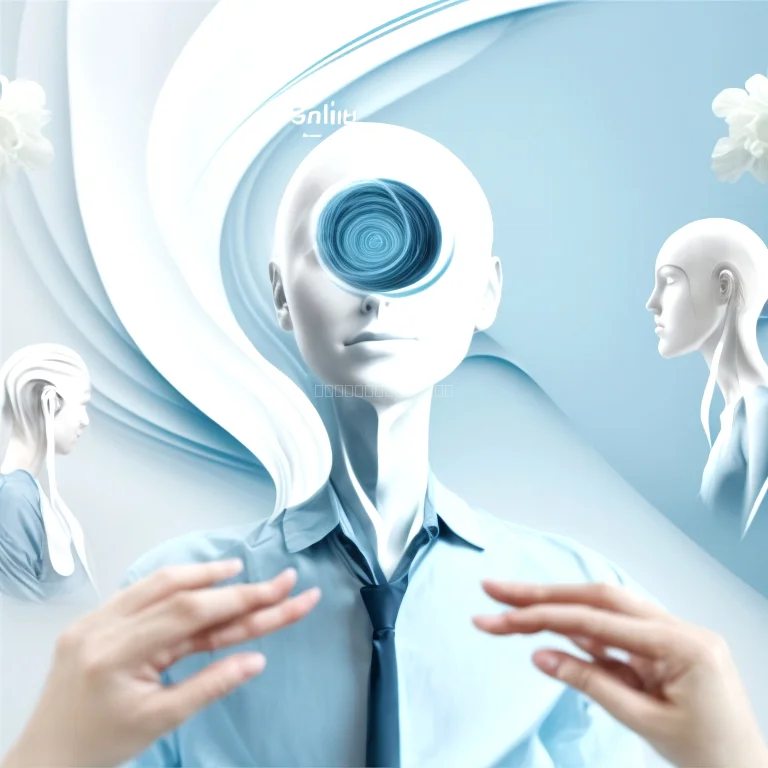 Person meditiert am See